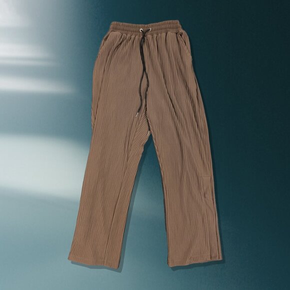 Benklark - Off Court Pants Pleated Brown - Picture 1 of 2